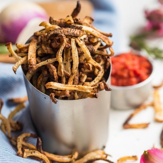 Crispy Rosemary Turnip Fries