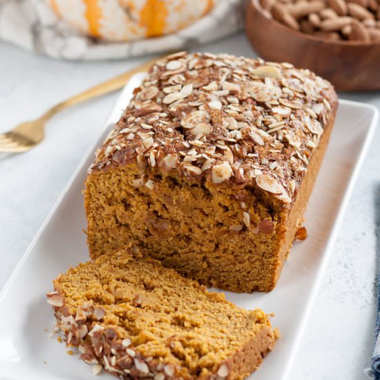 Almond & Maple Pumpkin Bread