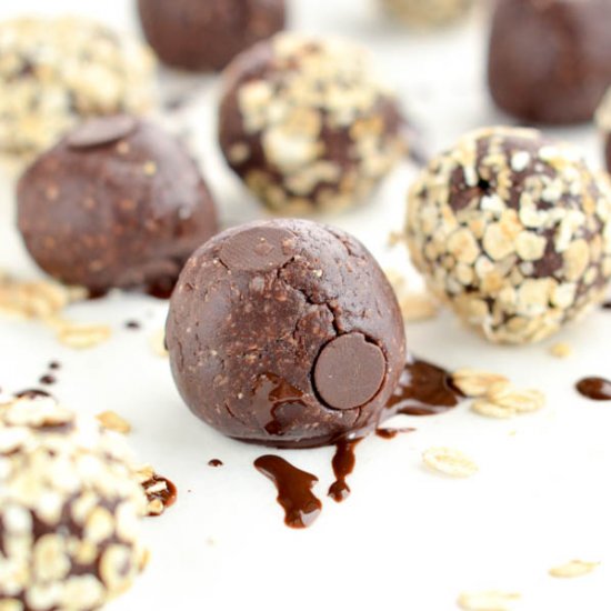 No Bake Chocolate Oatmeal Balls