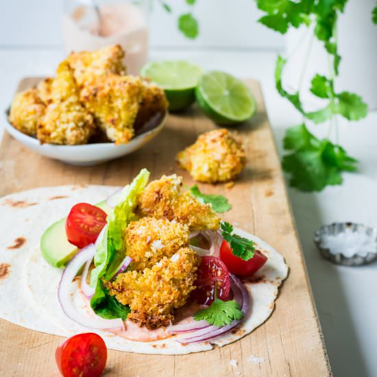 Crunchy Cauliflower Tacos