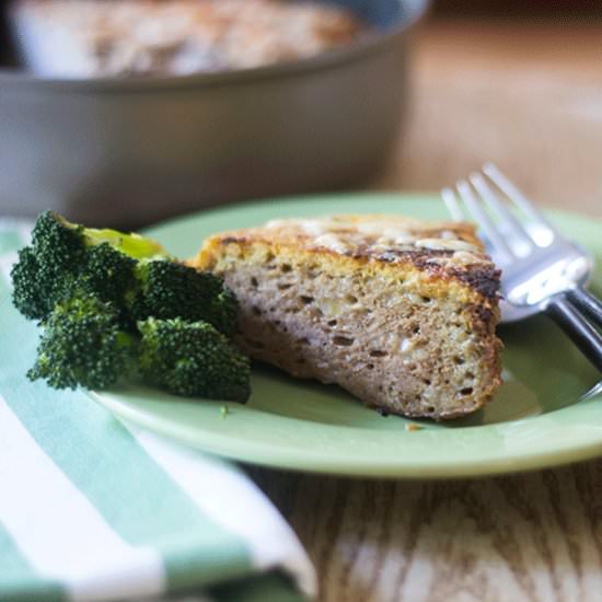 Turkey Burger Cauliflower Hashbrown