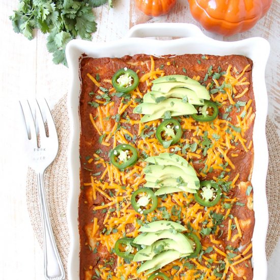 Pumpkin Enchiladas