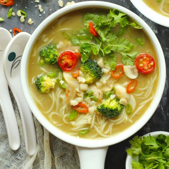 Thai Green Curry Soup