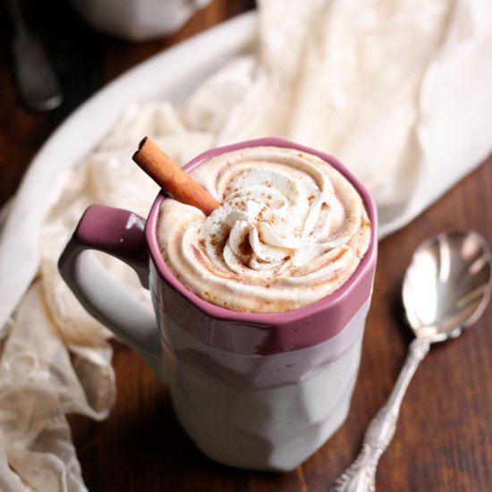 pumpkin pie hot chocolate