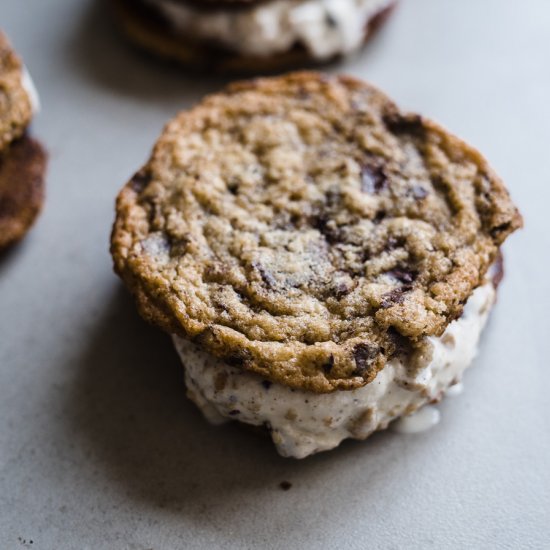 Halva Ice Cream Sandwiches