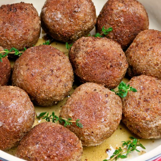 Dutch meatballs