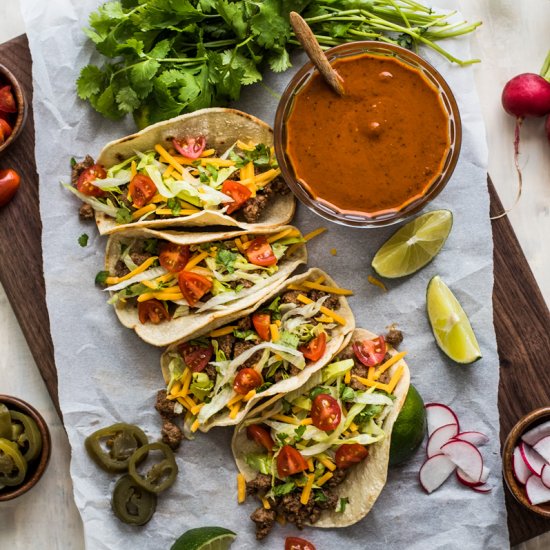 Easy Ground Beef Tacos