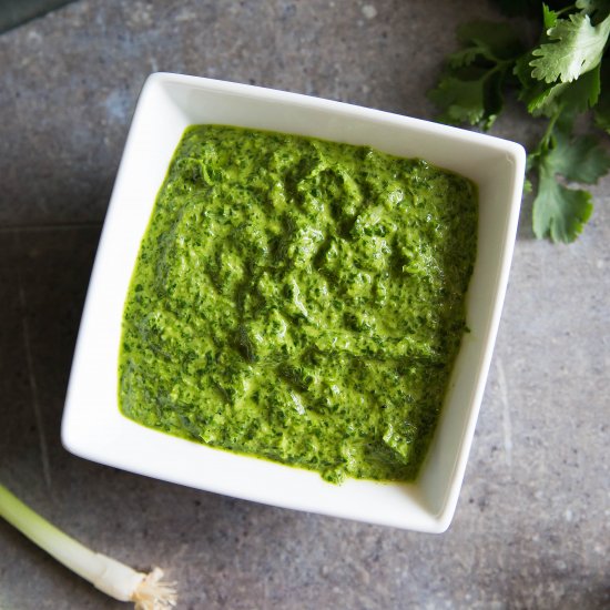 Green Onion Cilantro Sauce