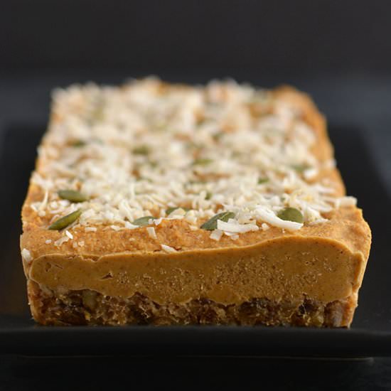 Raw Pumpkin Pie