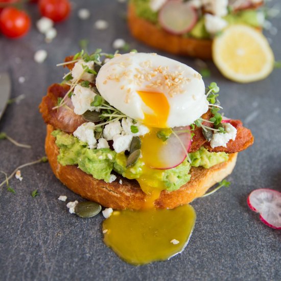 Smashed Avocado on Toast