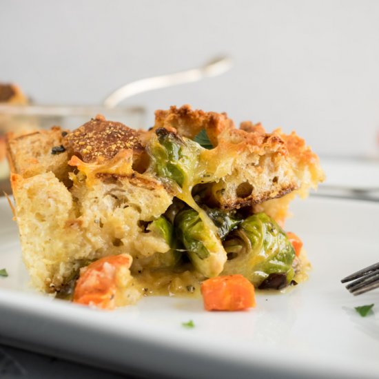 Thanksgiving Breakfast Strata