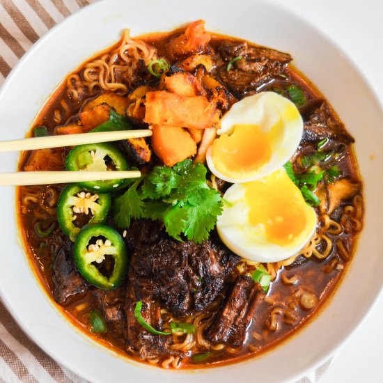 Caramelized Beef Ramen