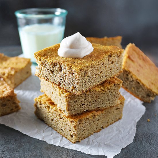 Easy Gluten-Free Pumpkin Cake Bars