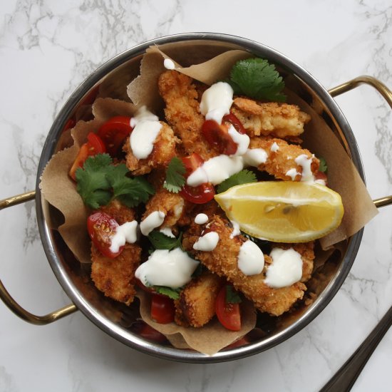 Loaded Halloumi Fries