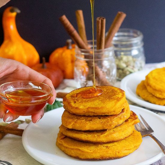 The Best Pumpkin Pancakes