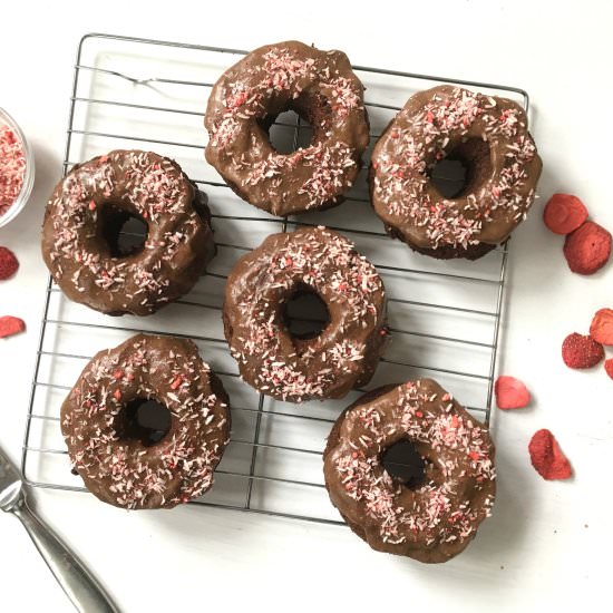 Vegan Chocolate Doughnuts