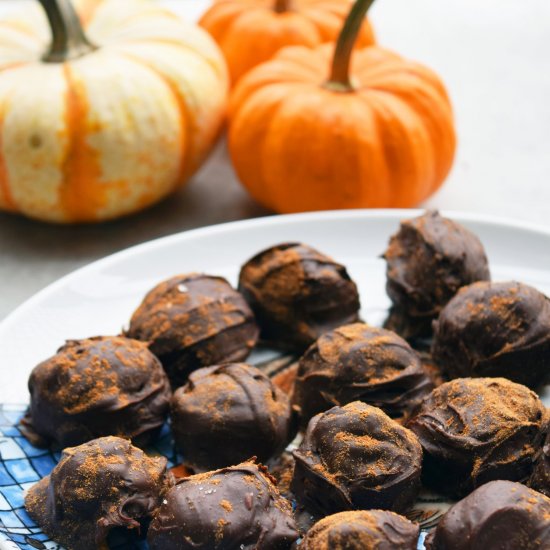 Pumpkin Spice Truffles