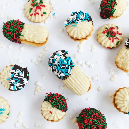 Festive Holiday Spritz Cookies