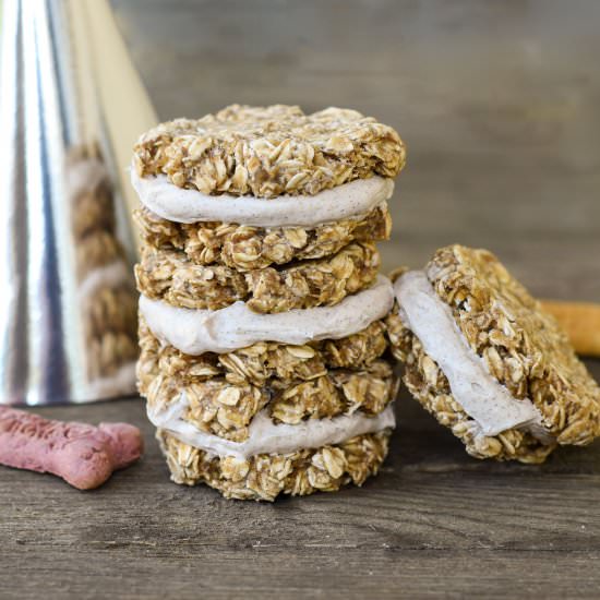 Puppy Oatmeal Creme Pies