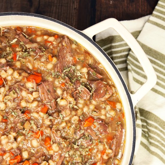 Beef Barley Soup