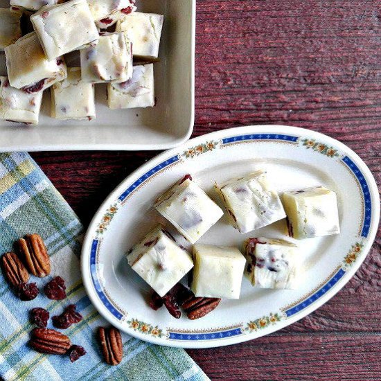 Cranberry Pecan Fudge