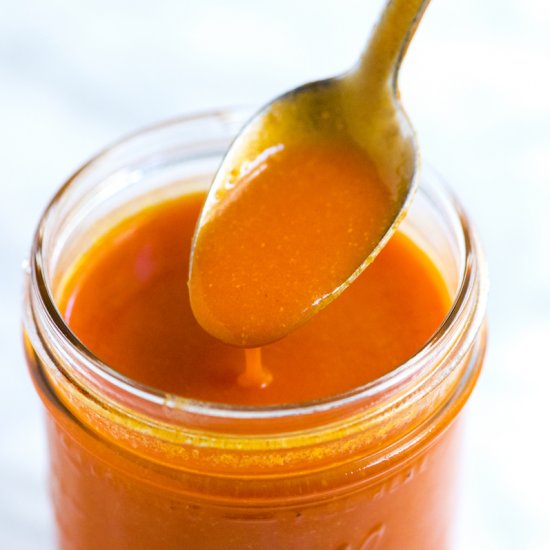 Three Ingredient Buffalo Wing Sauce