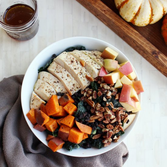 The Coziest Paleo Apple Pecan Salad