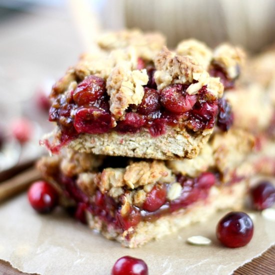 Cranberry Oatmeal Bars