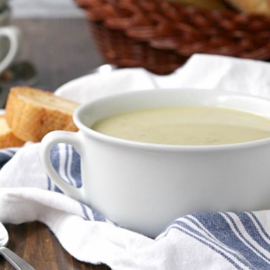 Cream of Brussels Sprout Soup