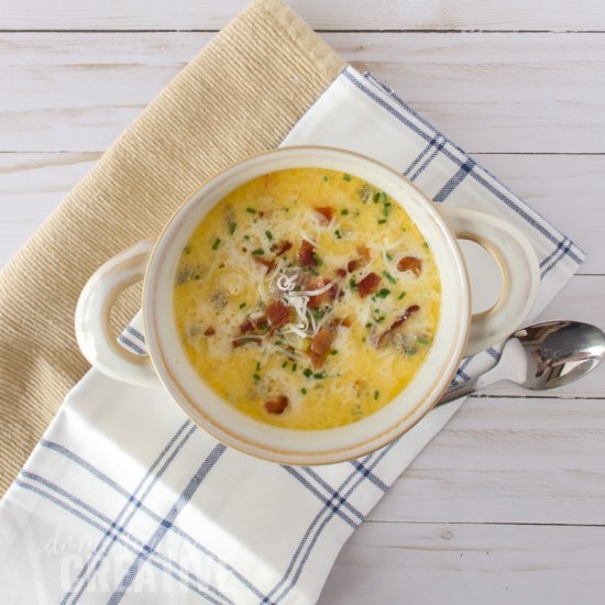 Bacon Cheeseburger Soup | Low Carb