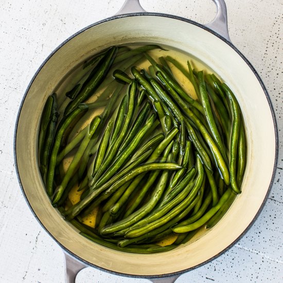 Braised Haricots