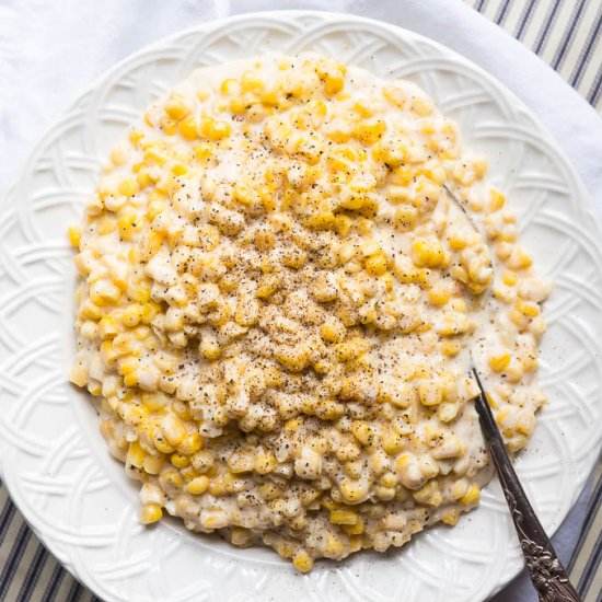 Pressure Cooker Creamed Corn