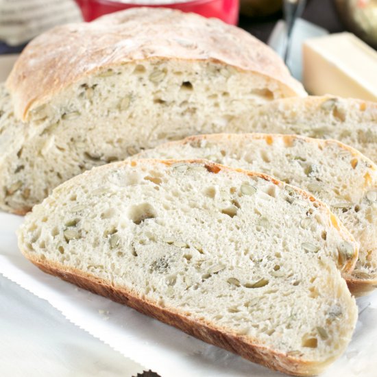 Harvest Pumpkin Seed Bread