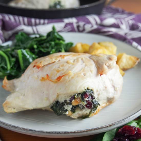 Goat Cheese Stuffed Chicken