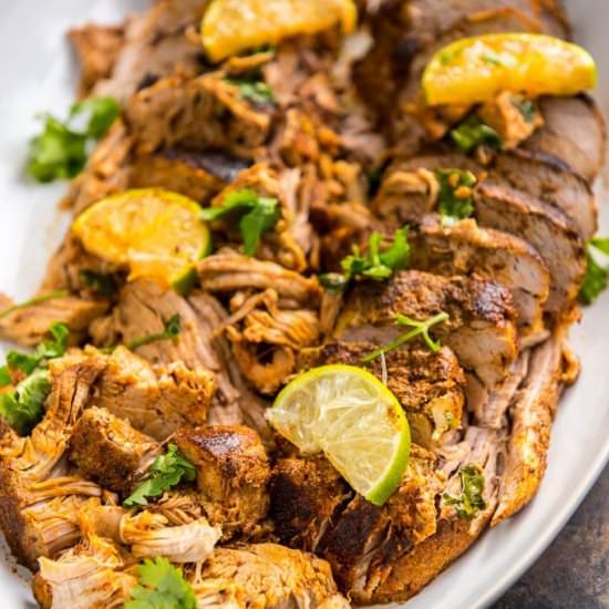 Slow Cooker Chili Lime Pork Roast