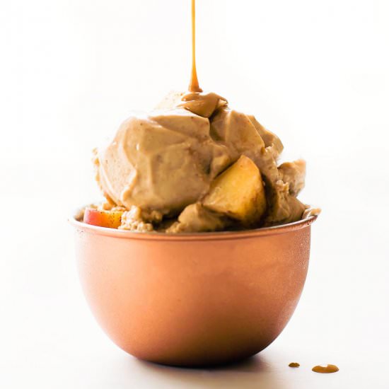 Vegan Apple Cinnamon Ice Cream