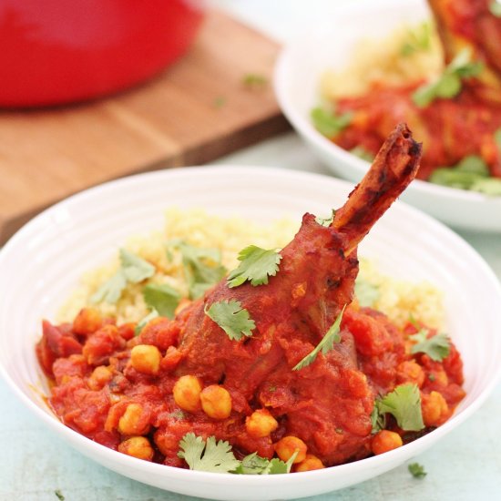 Moroccan Lamb Shank Tagine