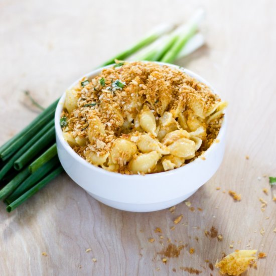 Stovetop Beer Mac and Cheese