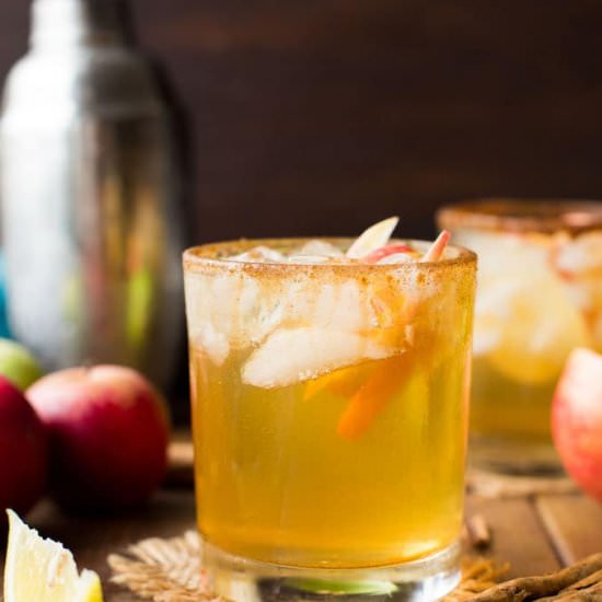 Spiced Apple Margaritas