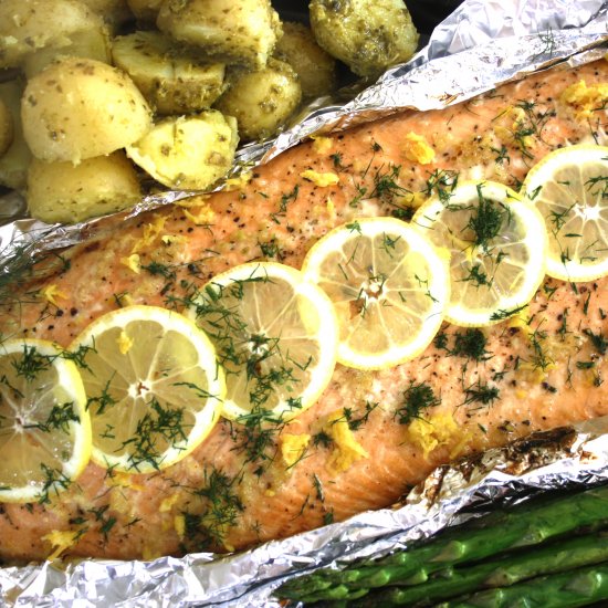 Honey Garlic Salmon