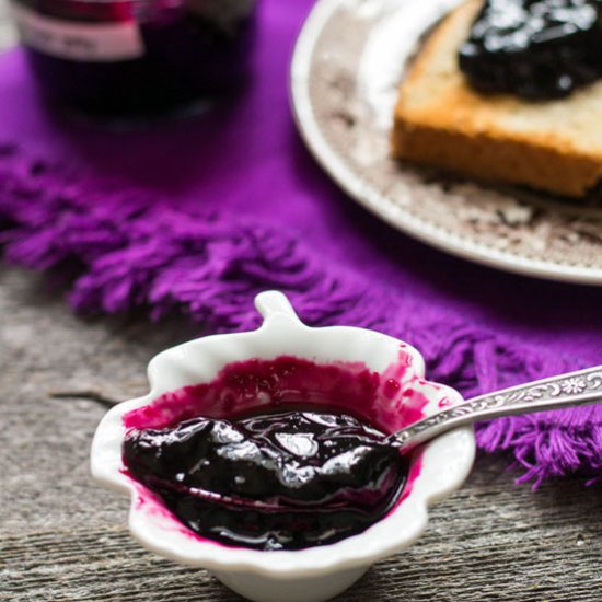 Concord Grape Jelly (Pectin-free)