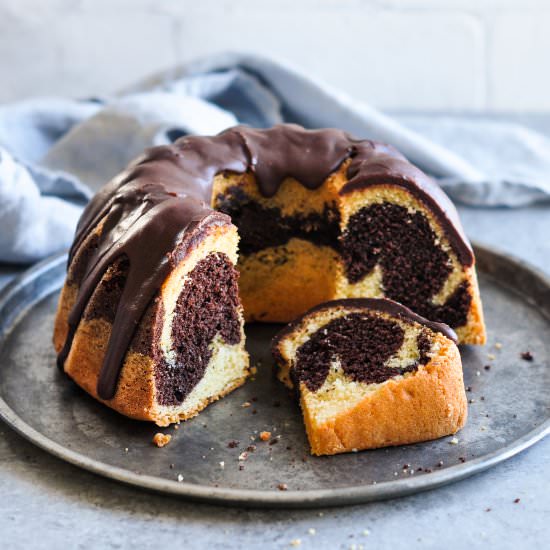 Marble Bundt Cake