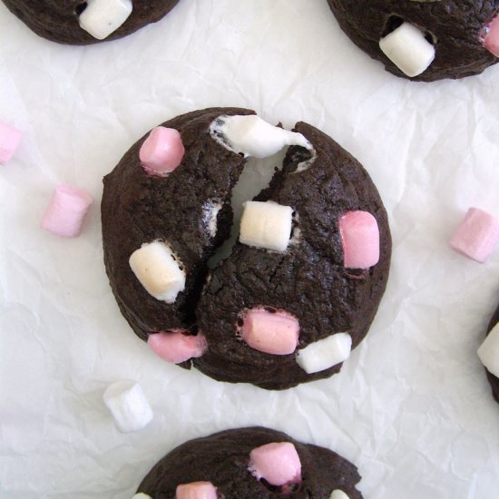 Chocolate Marshmallow Cookies