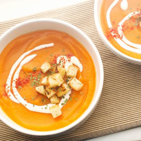 Easiest Butternut Squash Soup