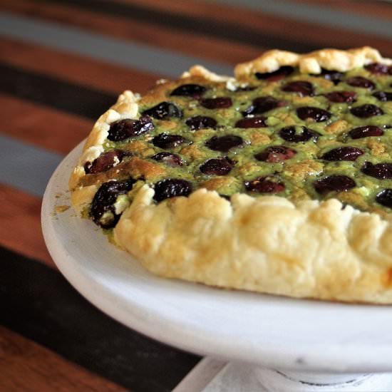 Cherry & Pistachio Galette