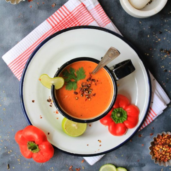 Roasted Bell Pepper Soup