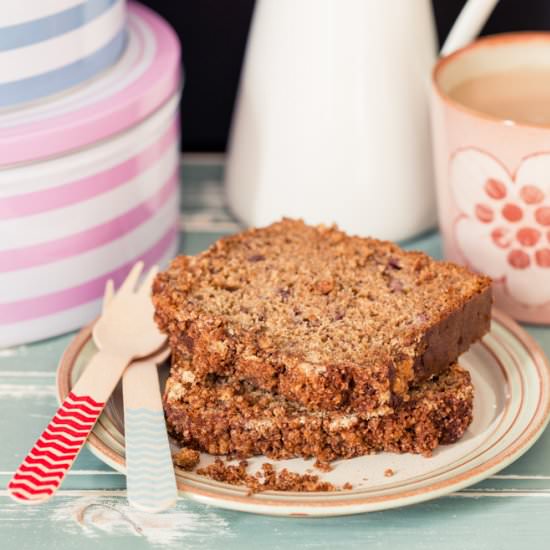 Cinnamon Crumble Banana Bread