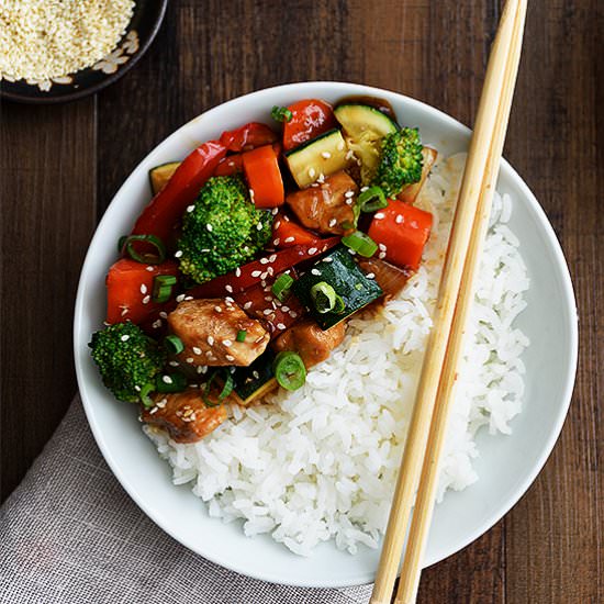 Teriyaki Chicken and Veggies