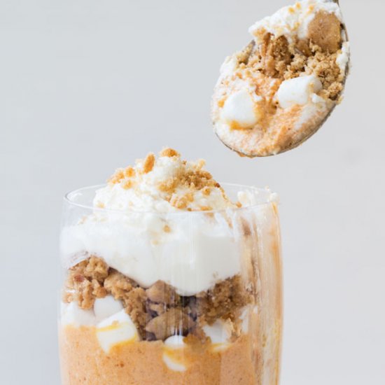 Spiced Pumpkin Mousse Triffle