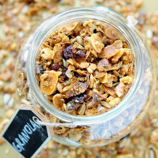 Home made granola